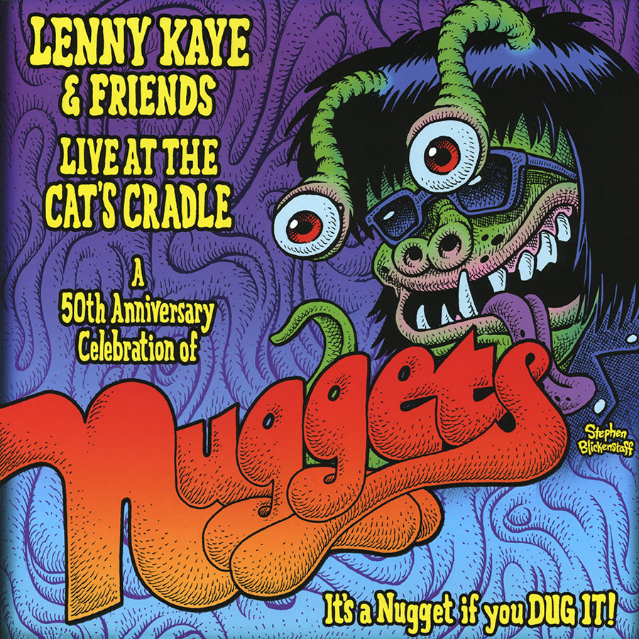 Hope Nicholls LP Lenny Kaye and Friends Live At The Cat's Cradle front 